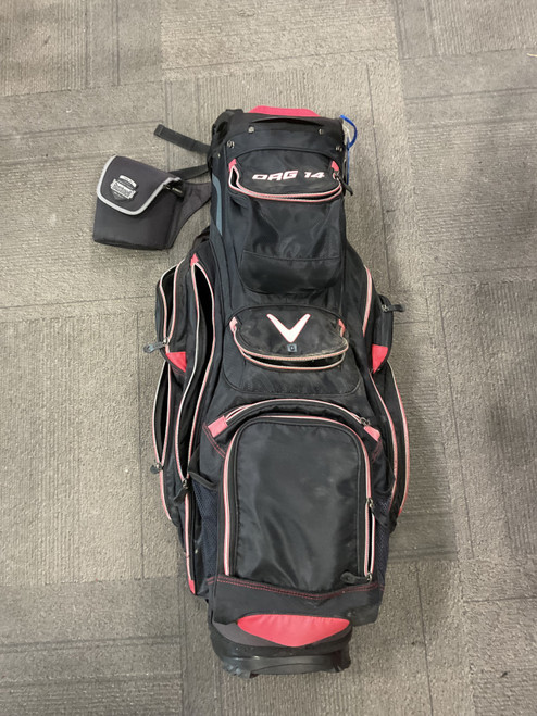 Vist Large View of Product Image Which is Used Callaway ORG 14 CART BAG Mens Cart Bag Red