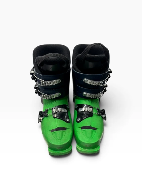 Vist Large View of Product Image Which is Used Atomic HAWX JR R3 Boys Downhill Ski Boot Green 230 MP - J05 - W06