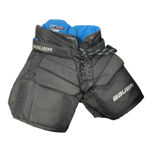 Vist Large View of Product Image Which is Used Bauer GSX Junior Goalie Pant Black LG