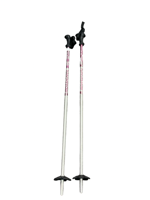 Vist Large View of Product Image Which is Used Rossignol GIRLS Girls DH Ski Pole Maroon 95 cm / 38 in