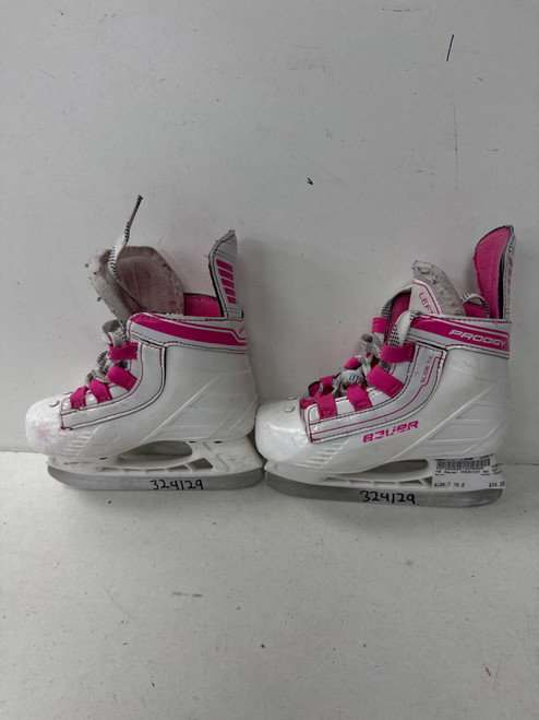 Vist Large View of Product Image Which is Used Bauer PRODIGY Youth Hockey Skate Youth 10.0