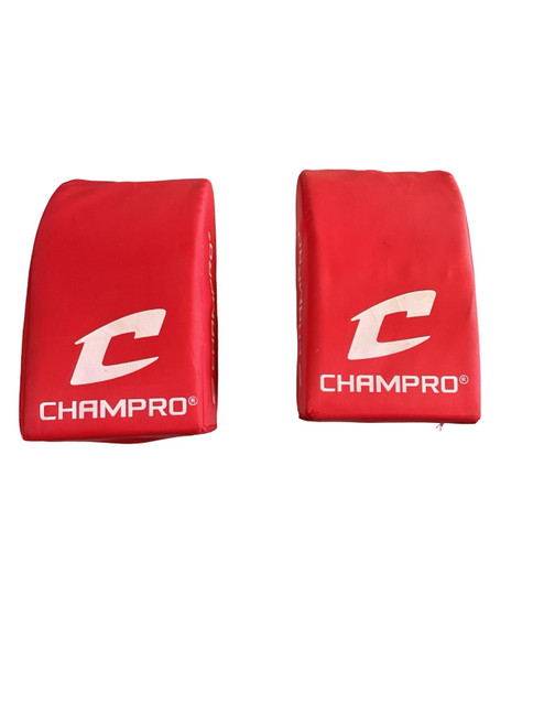 Vist Large View of Product Image Which is Used Champro KNEE SAVERS BB/SB Catchers Knee Savers Red