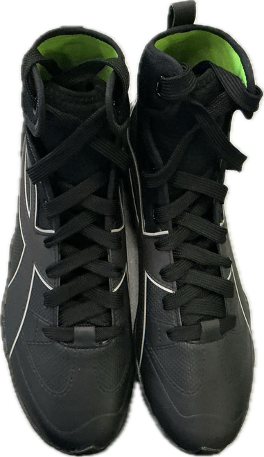 Vist Large View of Product Image Which is Used Under Armour Adult FB Cleats Black Senior 8.5