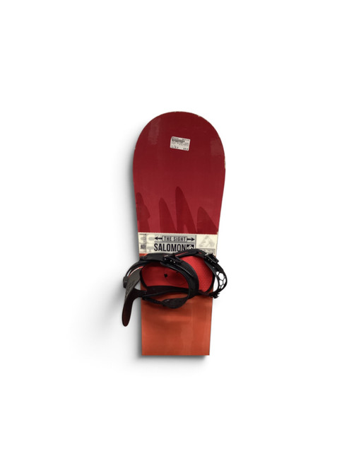 Vist Large View of Product Image Which is Used Salomon THE SIGHT UNION BIND Mens Board/Bindings Red 158 cm