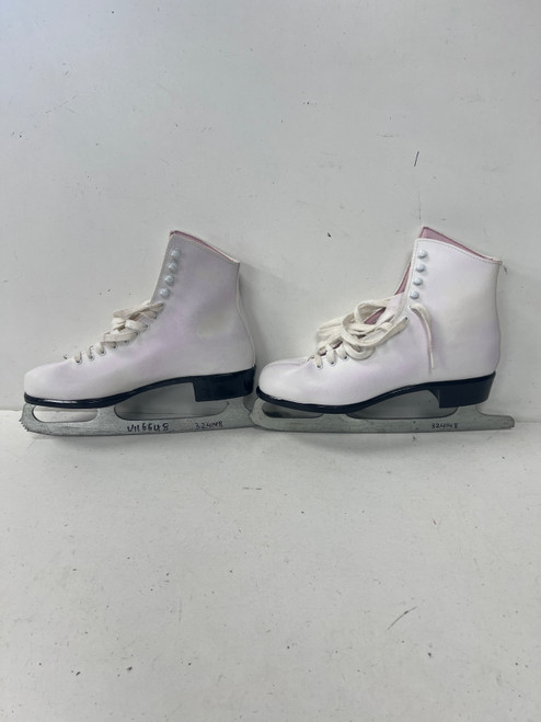 Vist Large View of Product Image Which is Used Lange CLASSIC WomensFigure Skate White Senior 9