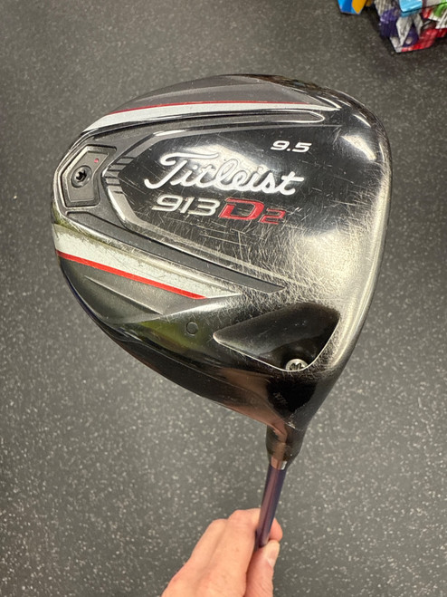 Vist Large View of Product Image Which is Used Titleist 913D2 Mens Driver RH 9.5 Degree
