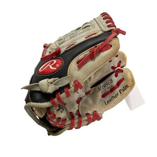 Vist Large View of Product Image Which is Used Rawlings MT95GB BB/SB Glove RH Throw Red 9 1/2"