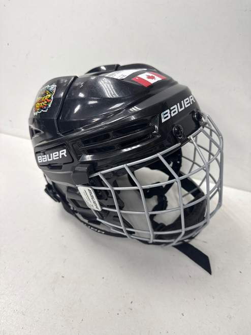 Vist Large View of Product Image Which is Used Bauer PRODIGY Helmet Cage Combo Black XS
