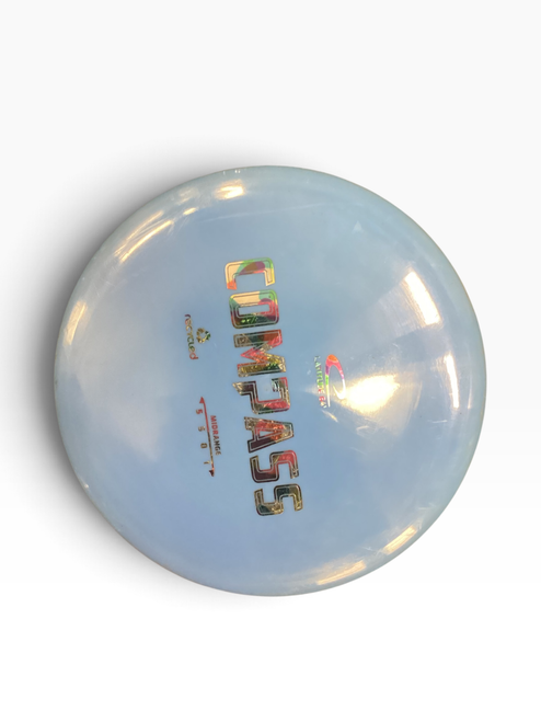 Vist Large View of Product Image Which is Used Latitude 64 COMPASS Disc Golf Mid Range Royal Blue