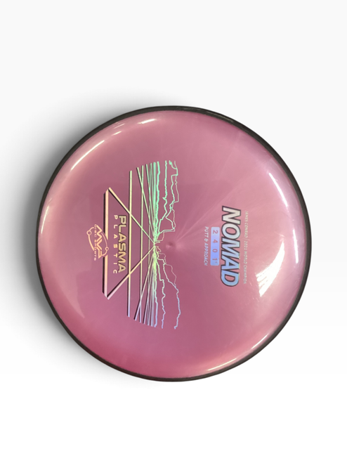 Vist Large View of Product Image Which is Used MVP PLASMA NOMAD Disc Golf Putter Pink