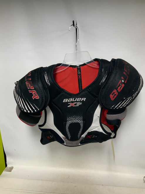 Vist Large View of Product Image Which is Used Bauer X 5.0 Senior Shoulder Pads MD