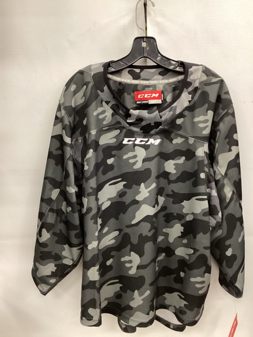 Vist Large View of Product Image Which is Used CCM GOALIE PRACTICE JERSEY Hockey Practice Jersey Camouflage Junior