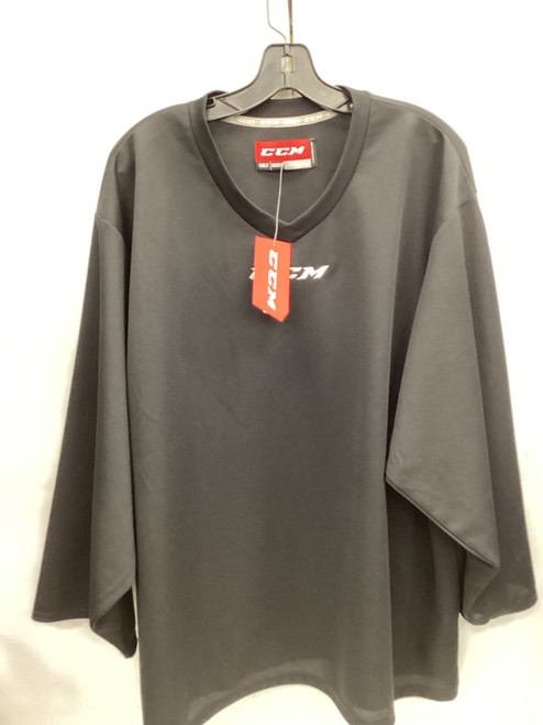 Vist Large View of Product Image Which is Used CCM GOALIE PRACTICE JERSEY Hockey Practice Jersey Black Junior