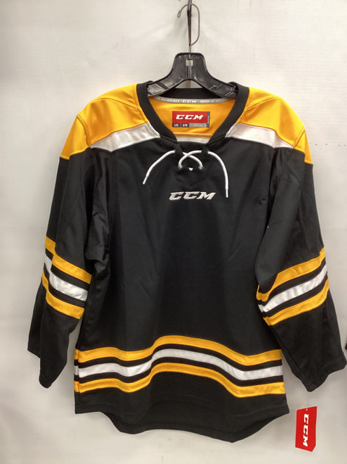 Vist Large View of Product Image Which is Used CCM Hockey Practice Jersey Black Youth