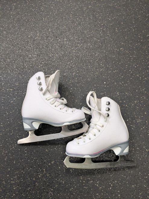Vist Large View of Product Image Which is Used Jackson 150 Girls Figure Skate White Youth 10.0