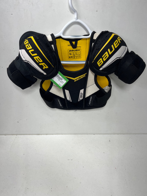 Vist Large View of Product Image Which is Used Bauer SUPREME 150 Youth Shoulder Pads MD