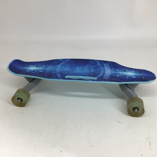 Vist Large View of Product Image Which is Used 22IN SKATEBOARD WITH LIGHT UP WHEELS Complete Skateboard Royal Blue Regular