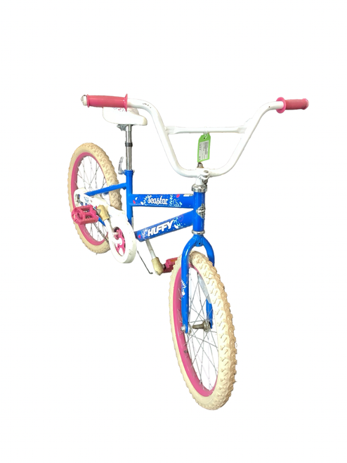 Vist Large View of Product Image Which is Used Huffy SEASTAR Cruiser Bike Girls Royal Blue 20"