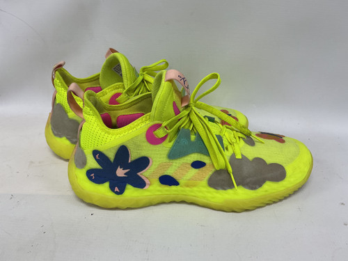 Vist Large View of Product Image Which is Used Adidas Basketball Harden Vol. 5 Futurenatural Yellow Senior 12