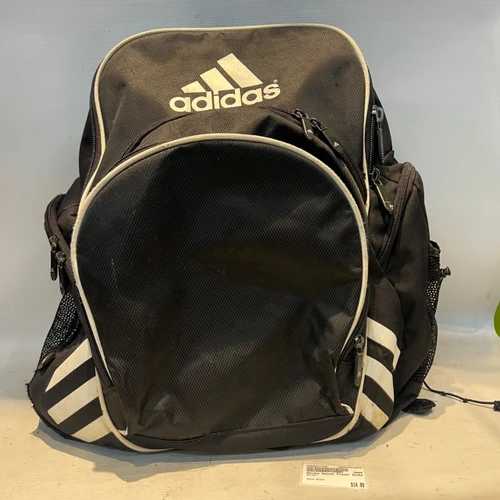Vist Large View of Product Image Which is Used Adidas Soccer Player Sackpack Black