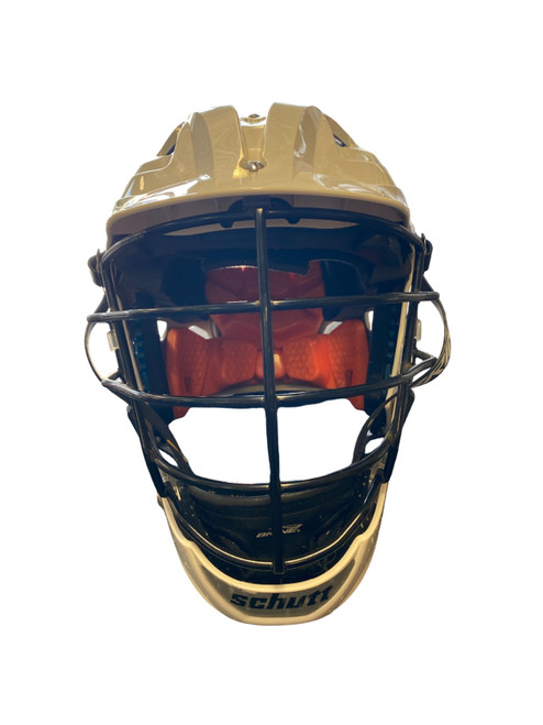 Vist Large View of Product Image Which is Used Schutt STALLION 575 Lacrosse Helmet White MD