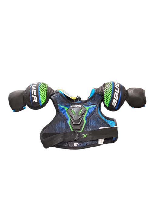 Vist Large View of Product Image Which is Used Bauer BAUER SHOULDER PADS Youth Shoulder Pads LG