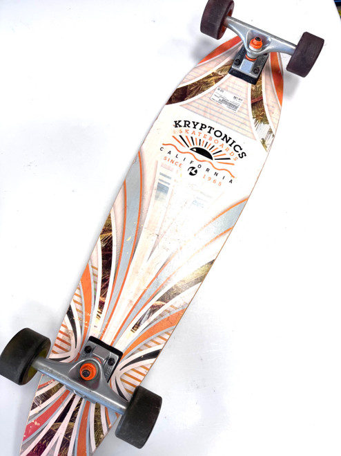 Vist Large View of Product Image Which is Used Kryptonics KRYPTONICS Complete Skateboard Brown Long