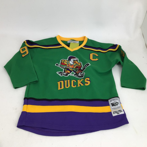 Vist Large View of Product Image Which is Used MIGHTY DUCKS LG CONWAY JERSEY L.S. Spirit Y LG