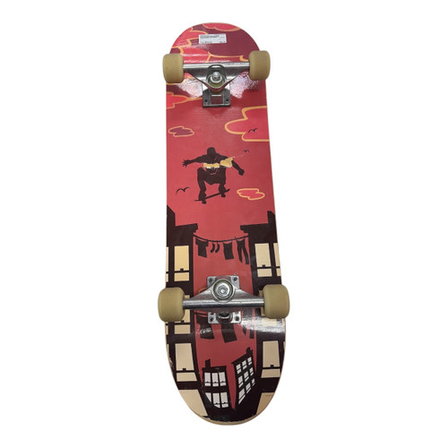 Vist Large View of Product Image Which is Used CITY Complete Skateboard Red Regular