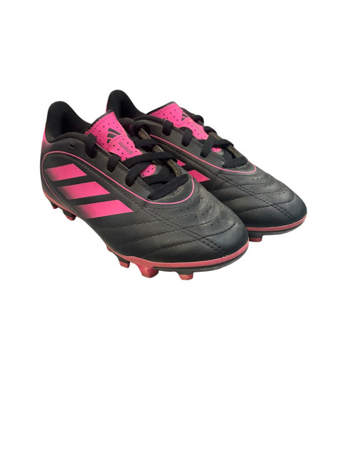 Vist Large View of Product Image Which is Used Adidas Soccer Cleats Black Youth 12.5