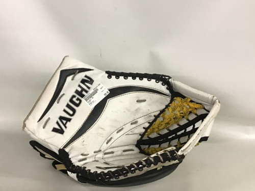 Vist Large View of Product Image Which is Used Vaughn V6 Senior Goalie Catcher White