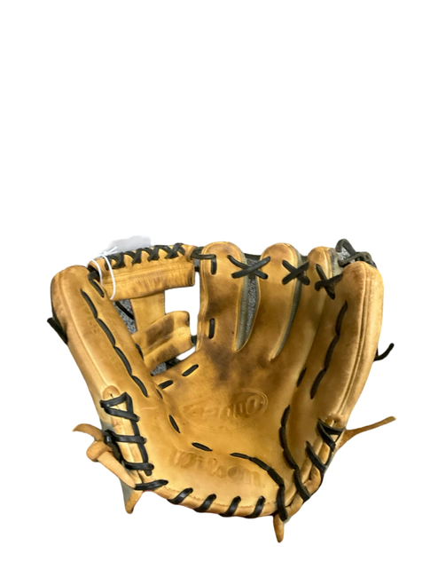 Vist Large View of Product Image Which is Used Wilson A 2000 BB/SB Glove RH Throw Grey 11 1/4"
