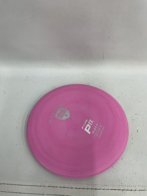 Vist Large View of Product Image Which is Used Discmania P-LINE P1X Disc Golf Putter Pink