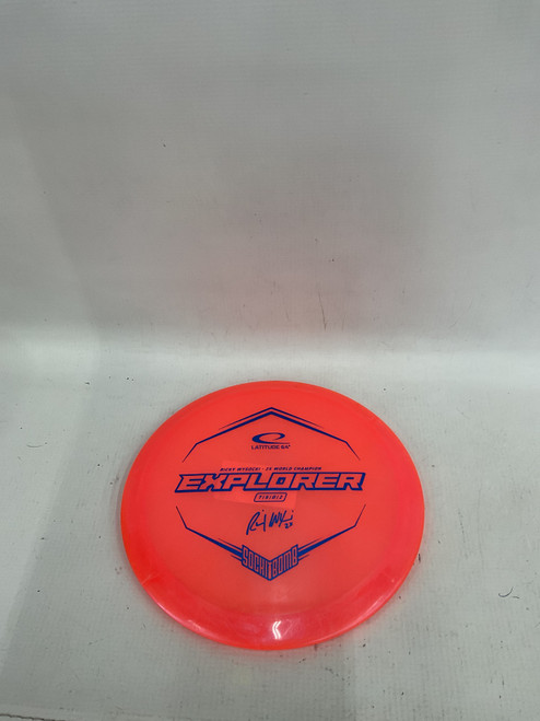 Vist Large View of Product Image Which is Used Latitude 64 EXPLORER SOCKI BOMB Disc Golf Mid Range Pink