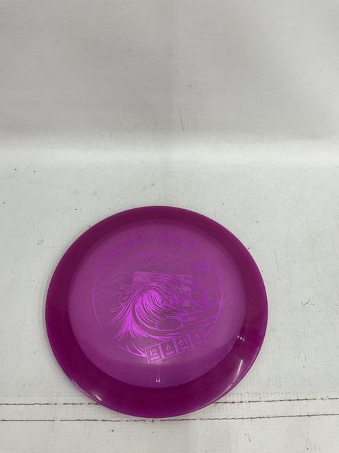 Vist Large View of Product Image Which is Used Westside VIP TIDE Disc Golf Driver Purple