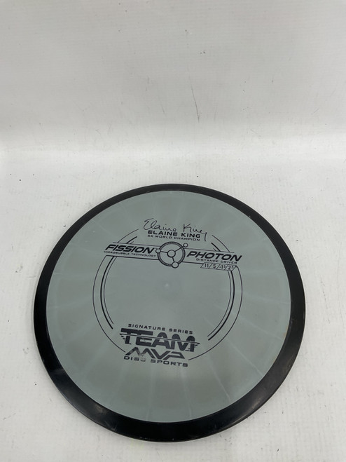 Vist Large View of Product Image Which is Used MVP PHOTON Disc Golf Driver Grey