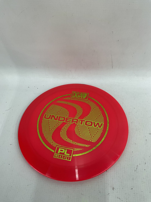 Vist Large View of Product Image Which is Used DGA UNDERTOW PL Disc Golf Driver Red