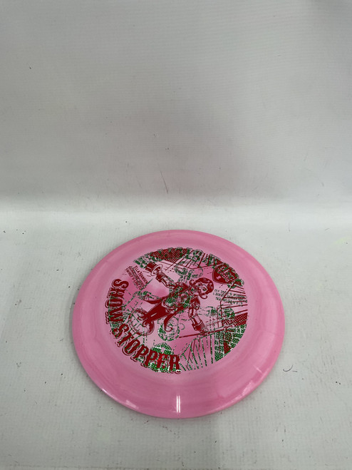 Vist Large View of Product Image Which is Used Discmania SHOWSTOPPER Disc Golf Driver Pink