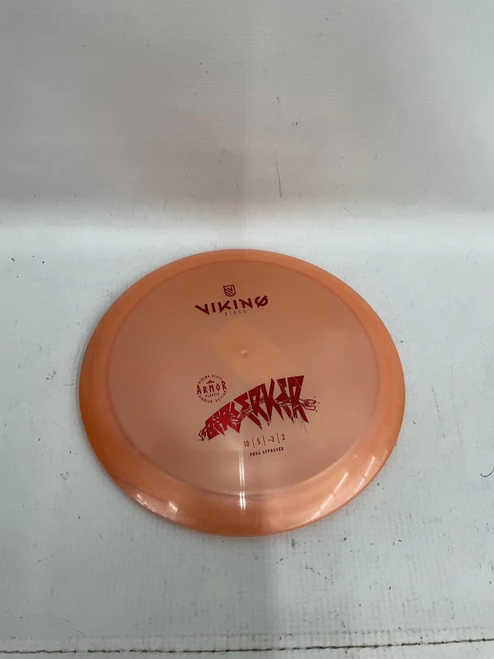 Vist Large View of Product Image Which is Used VIKING DISCS Disc Golf Driver Orange