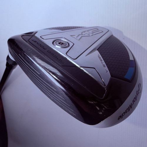 Vist Large View of Product Image Which is Used Taylormade SIM Mitsubishi Chemical Diamana T+ Shaft Mens Fairway Wood RH 3 Wood