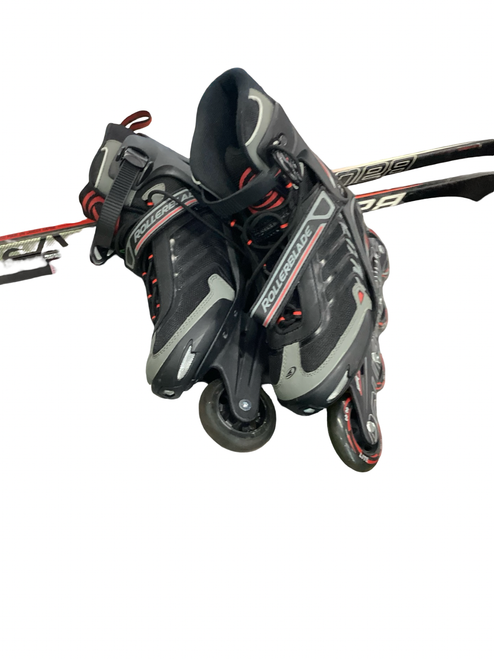 Vist Large View of Product Image Which is Used Rollerblade BIO DYNAMIC Senior Rec Fitness Skates Black Senior 10