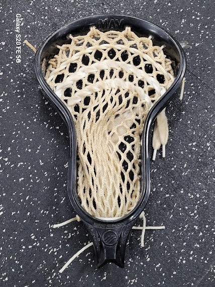 Vist Large View of Product Image Which is Used Maverik CHARGER Mens Lacrosse Head Black