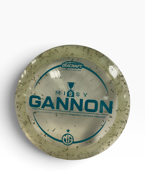Vist Large View of Product Image Which is Used Discraft MISSY GANNON CAPTAINS THRASHER Disc Golf Driver Clear