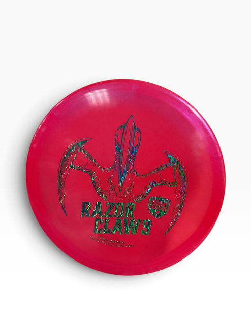 Vist Large View of Product Image Which is Used Discmania EAGLE MCMAHON RAZOR CLAW 3 TACTIC Disc Golf Mid Range Pink
