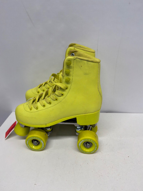 Vist Large View of Product Image Which is Used Impala NEON SKATES Senior Roller Quad Skates Yellow Senior 6