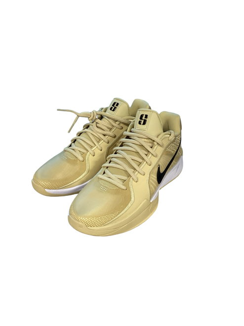 Vist Large View of Product Image Which is Used Nike Basketball Shoes M Gold Senior 13