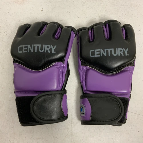 Vist Large View of Product Image Which is Used Century UFC Gloves Purple LG