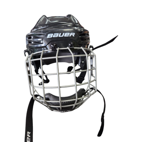 Vist Large View of Product Image Which is Used Bauer IMS 5.0 COMBO HELMET SM Helmet Cage Combo Black SM