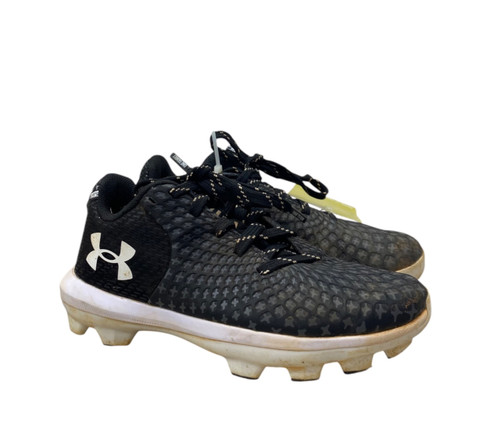 Vist Large View of Product Image Which is Used Under Armour UA BB CLEATS BB/SB Cleats Black Junior 01