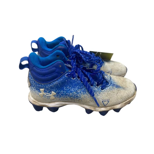 Vist Large View of Product Image Which is Used Under Armour LOCKED DOWN BB CLEATS BB/SB Cleats Royal Blue Junior 01